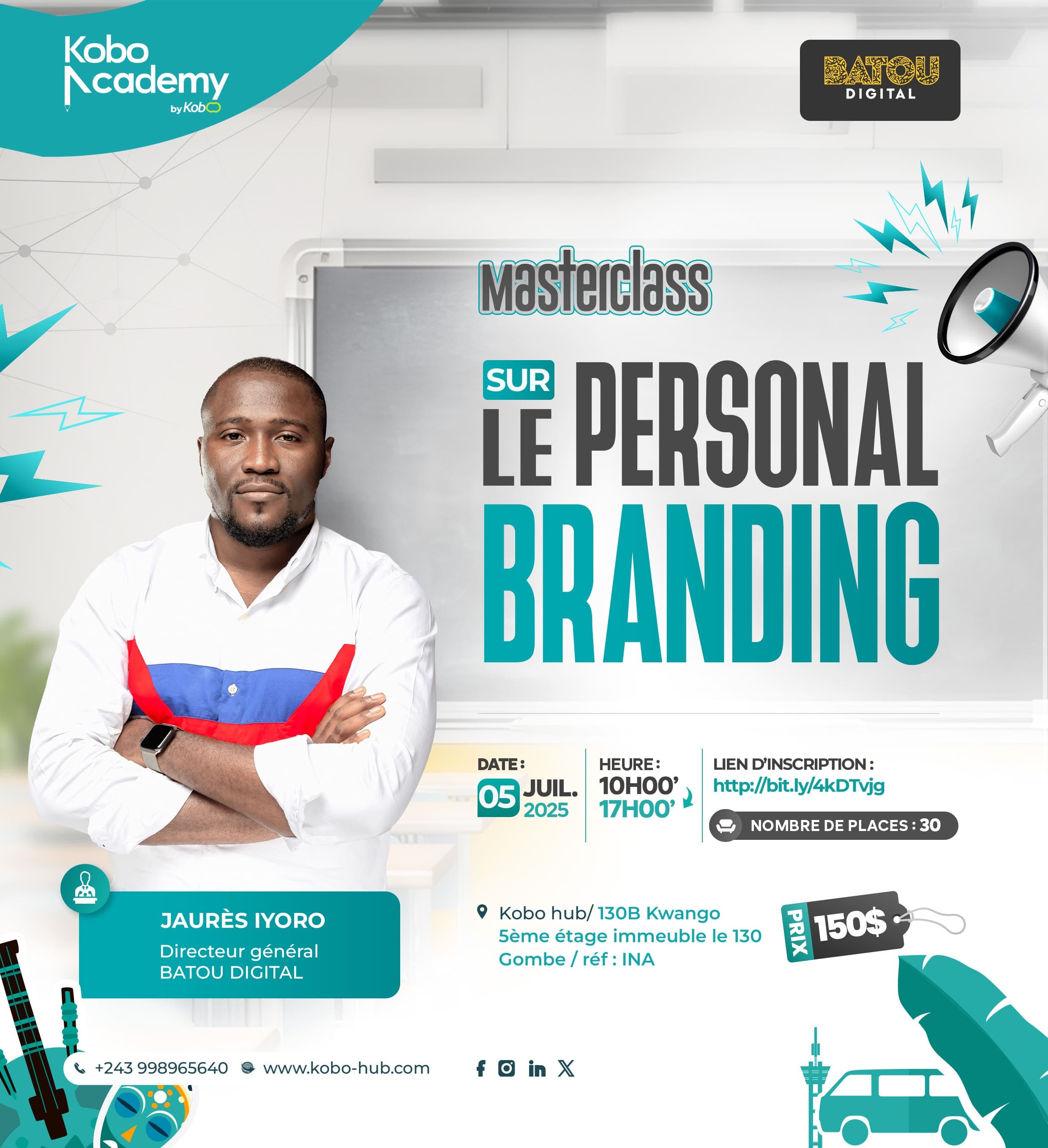 Masterclass sur le Personal Branding